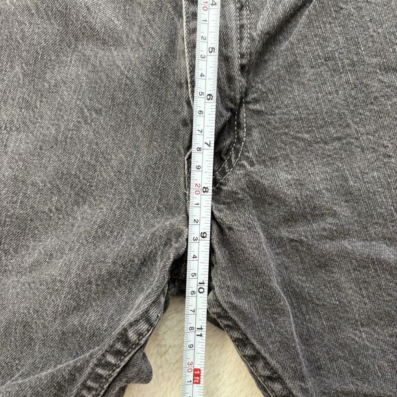 Levis 514 Men's Slim Straight Fit Straight Leg Carpenter Jeans 33x25 Black Denim - Picture 7 of 8